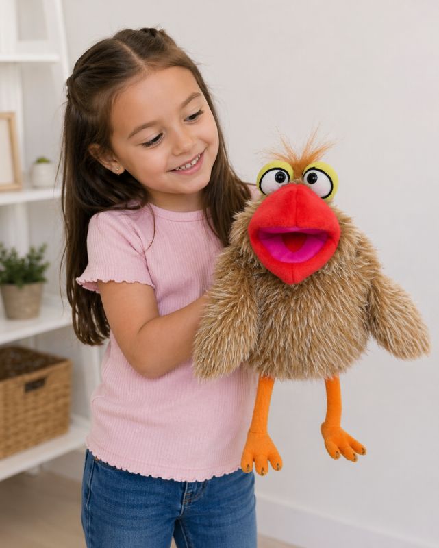בובת ציפור דבש Living Puppets W257