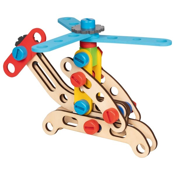 צעצועי עץ GOKI בניית כלי תחבורה 58737