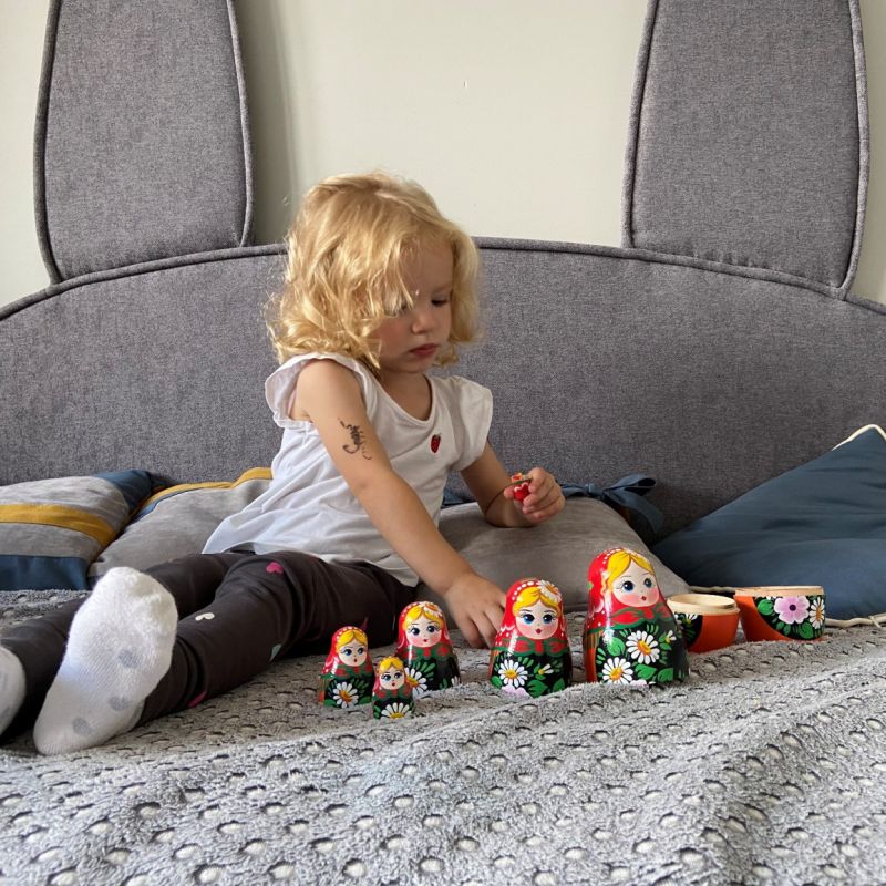 בבושקה מטריושקה מקורית 7 חלקים 7005