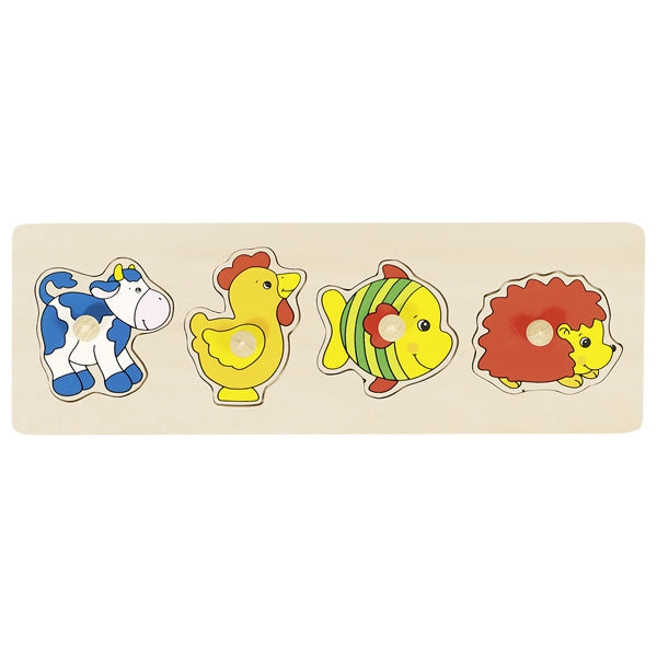 צעצועי עץ GOKI פאזל כפתור 57865