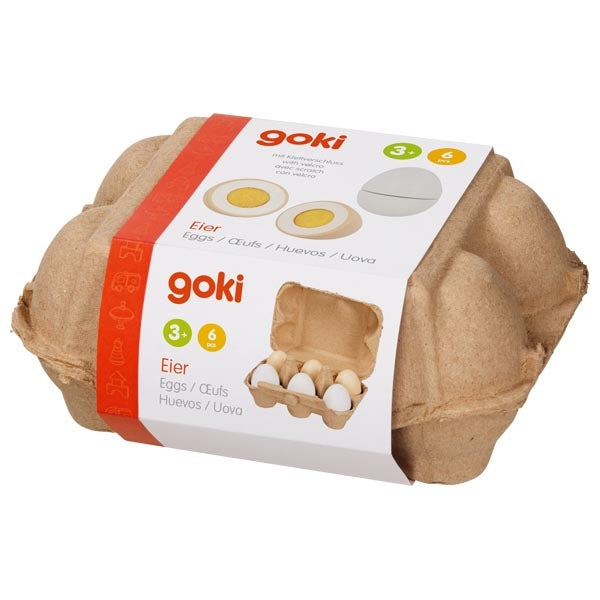 GOKI ביצים מעץ 51511